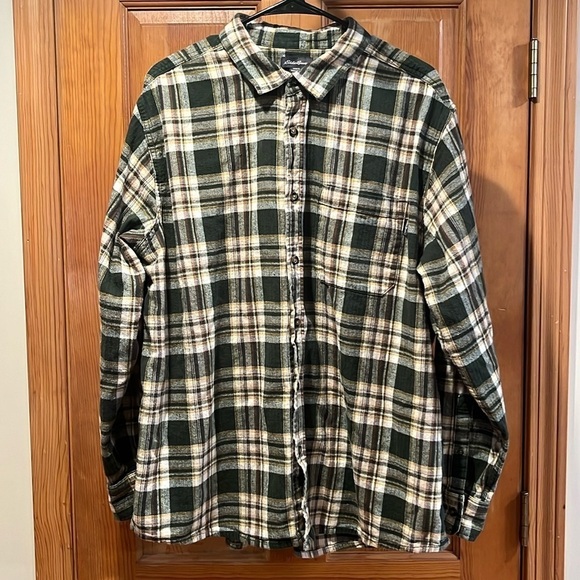 Eddie Bauer Other - Eddie Bauer men’s  flannel plaid button down shirt size XXlarge.